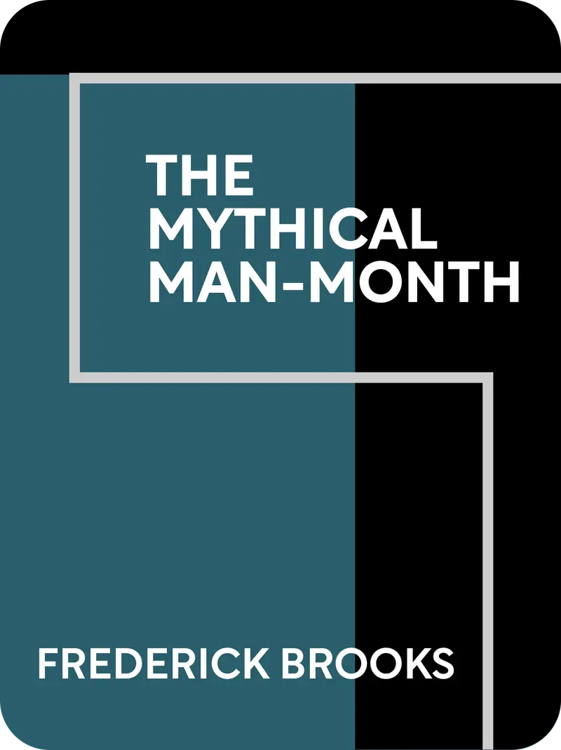 The Mythical Man-Month book cover