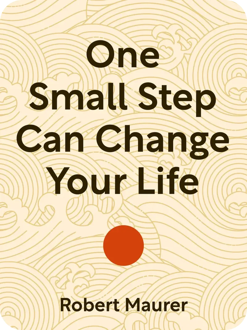 One Small Step Can Change Your Life book cover