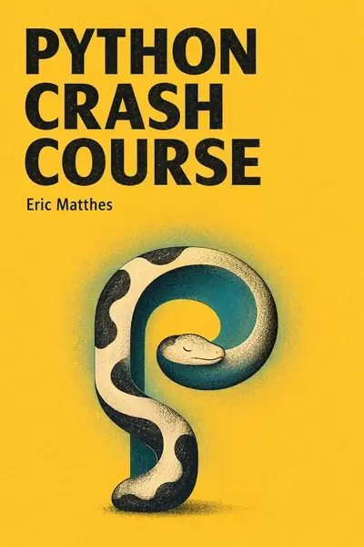 Python Crash Course book cover