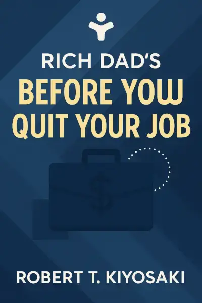 Rich Dad's Before You Quit Your Job book cover