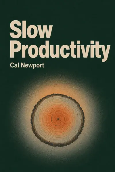 Slow Productivity book cover
