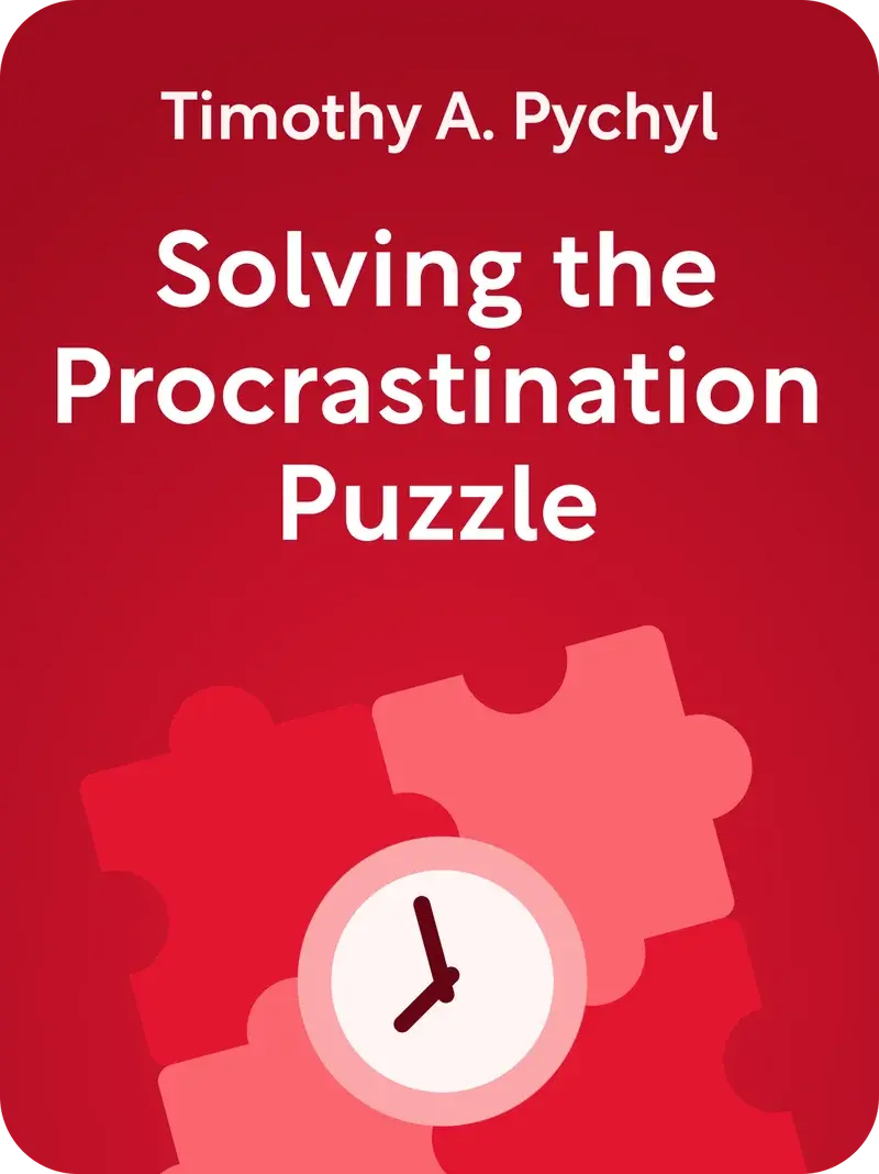 Solving the Procrastination Puzzle book cover