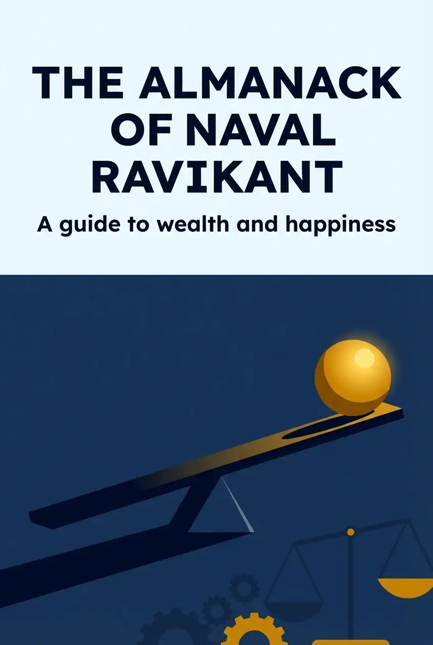 The Almanack of Naval Ravikant book cover
