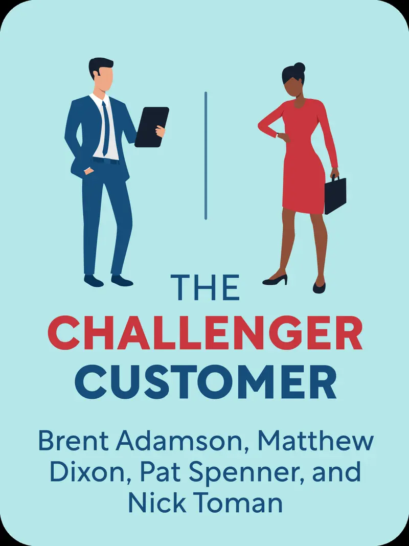 The Challenger Customer book cover
