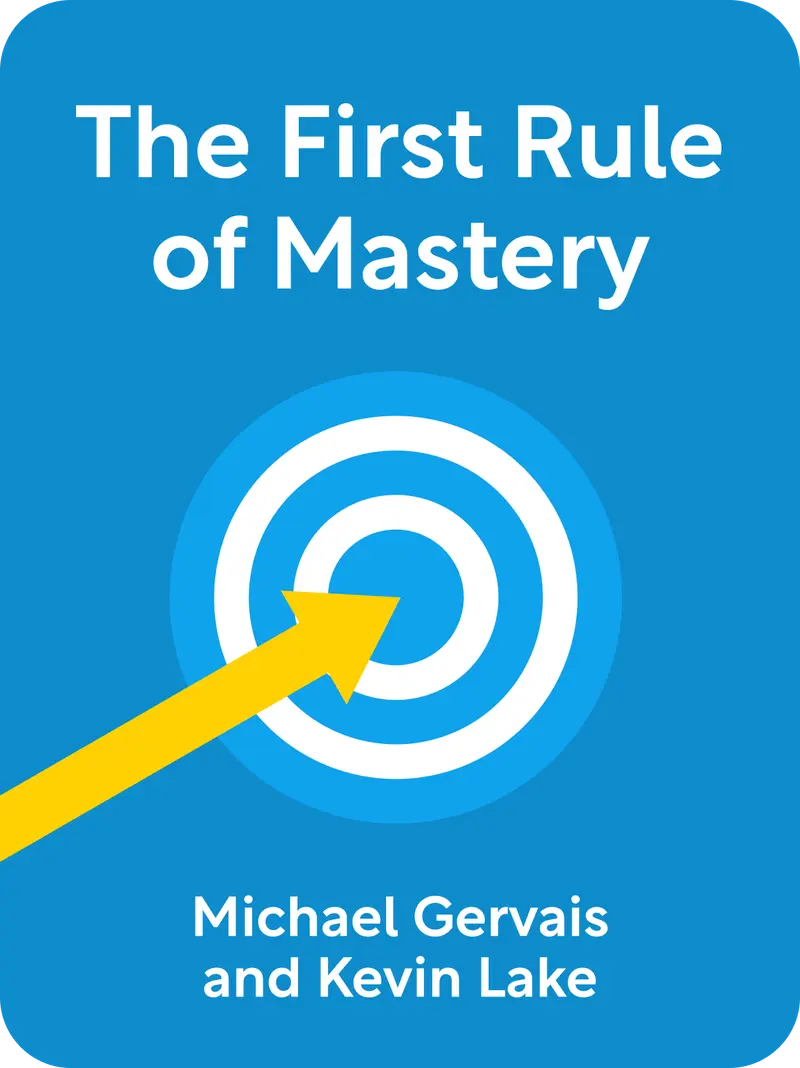 The First Rule of Mastery book cover