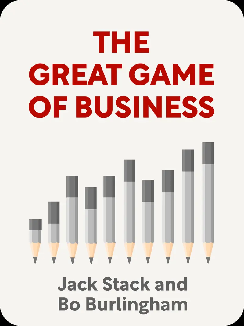 The Great Game of Business book cover