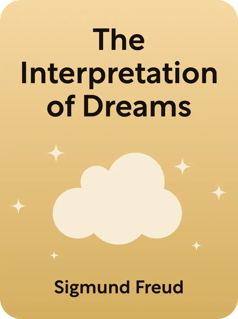 The Interpretation Of Dreams book cover