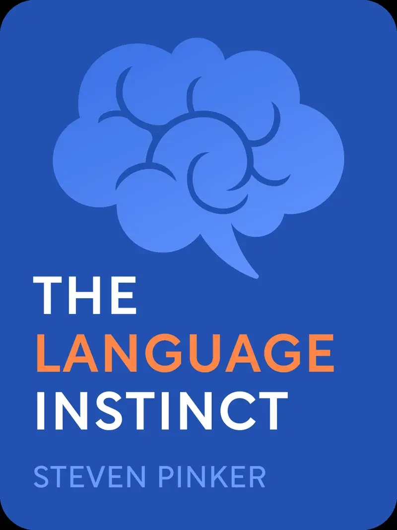 The Language Instinct book cover