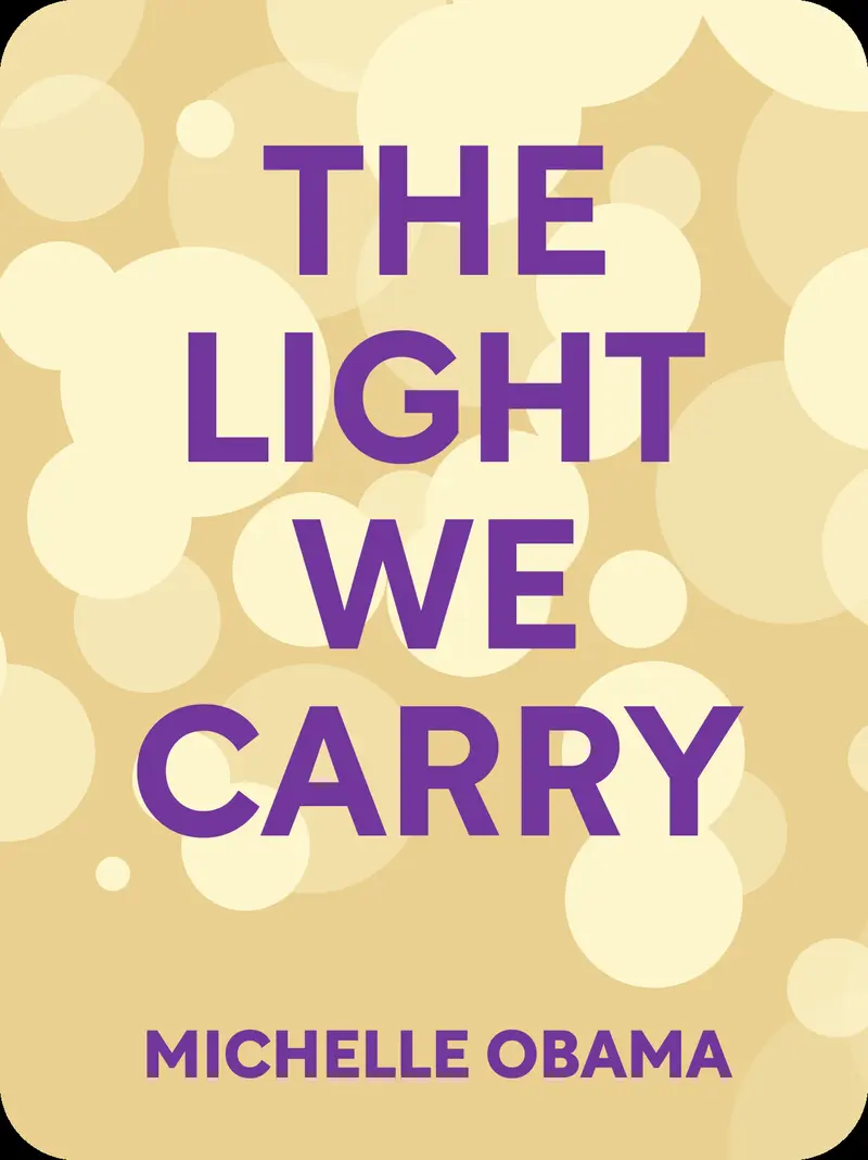 The Light We Carry book cover