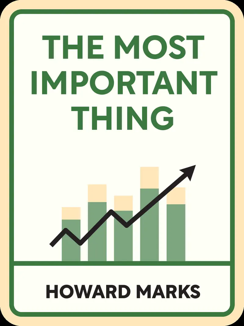 The Most Important Thing book cover