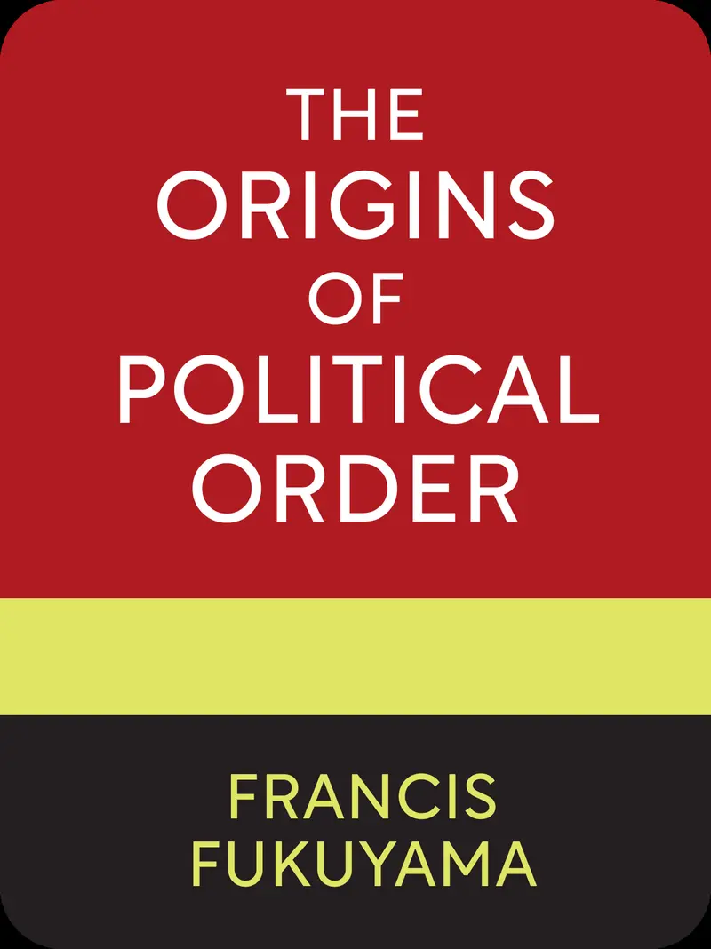 The Origins of Political Order book cover