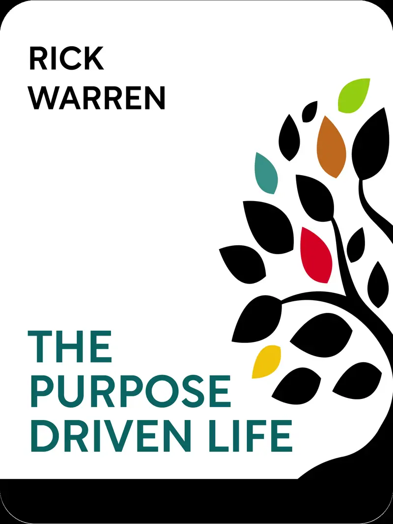 The Purpose Driven Life book cover