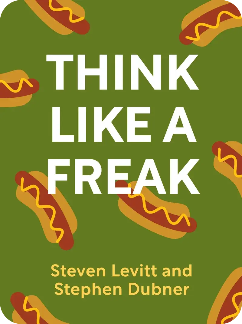 Think Like A Freak book cover