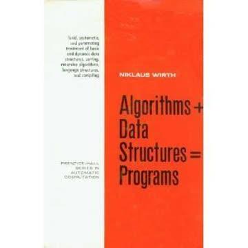 Algorithms + Data Structures = Programs book cover