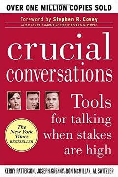 Crucial Conversations Tools for Talking When Stakes Are High book cover