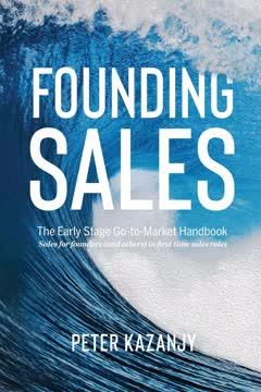 Founding Sales - The Startup Sales Handbook book cover