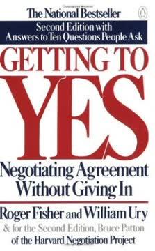 Getting to Yes book cover