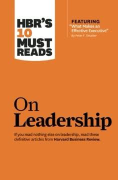 HBR's 10 Must Reads on Leadership book cover