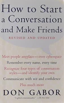 How To Start A Conversation And Make Friends book cover