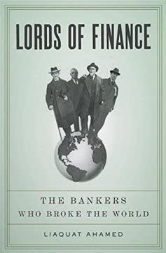 Lords of Finance book cover