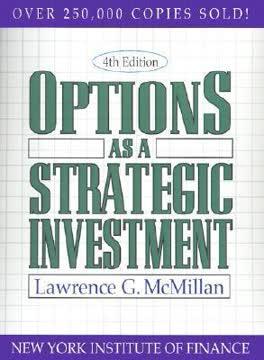 Options as a Strategic Investment book cover