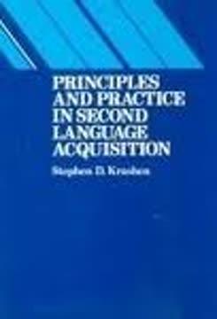 Principles and Practice in Second Language Acquisition book cover
