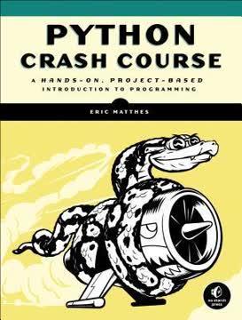 Python Crash Course book cover