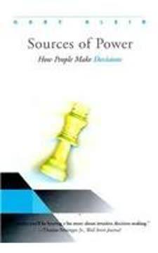 Sources of Power, 20th Anniversary Edition book cover