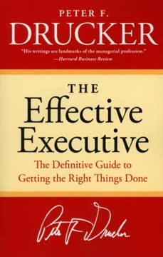 The Effective Executive book cover
