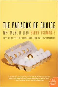 The Paradox of Choice book cover