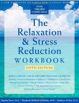 The Relaxation and Stress Reduction Workbook book cover