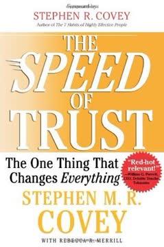 The Speed of Trust book cover