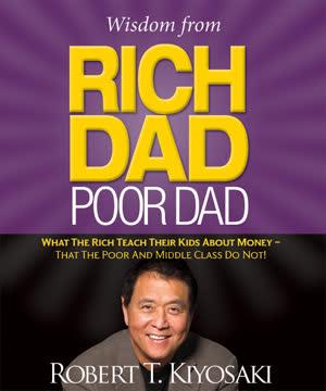 Wisdom from Rich Dad, Poor Dad book cover