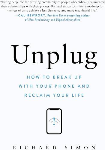 Unplug book cover